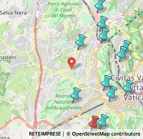 Mappa Via Arcola, 00168 Roma RM, Italia (2.795)