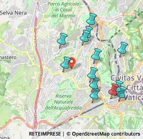Mappa Via Arcola, 00168 Roma RM, Italia (2.02154)