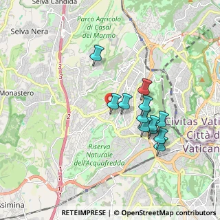 Mappa Via Arcola, 00168 Roma RM, Italia (1.6675)