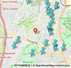 Mappa Via Ortonovo, 00168 Roma RM, Italia (1.346)