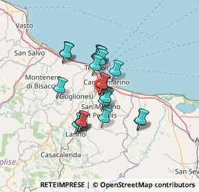 Mappa 86045 Portocannone CB, Italia (10.456)