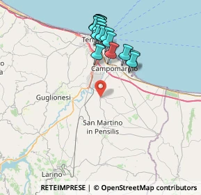 Mappa 86045 Portocannone CB, Italia (8.3235)