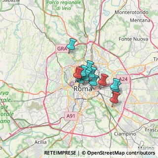 Mappa Via Giuseppe Pisanelli, 00135 Roma RM, Italia (4.08462)