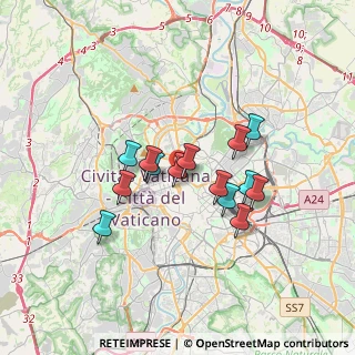 Mappa Via Giuseppe Pisanelli, 00135 Roma RM, Italia (2.86143)
