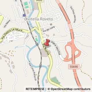 Mappa Via Roma, 55, 67054 Civitella Roveto AQ, Italia, 67054 Civitella Roveto, L'Aquila (Abruzzo)