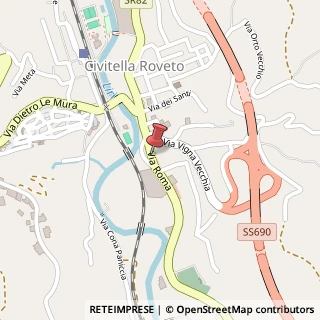 Mappa Via Roma, 67054 Civitella Roveto AQ, Italia, 67054 Civitella Roveto, L'Aquila (Abruzzo)