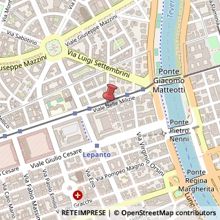 Mappa Viale delle Milizie, 3, 00192 Roma, Roma (Lazio)