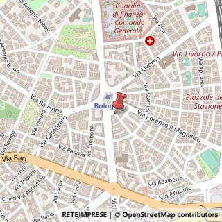 Mappa Via Sambucuccio d'Alando,  4, 00162 Roma, Roma (Lazio)