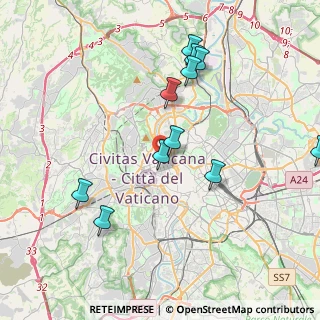 Mappa Via Francesco de Sanctis, 00195 Roma RM, Italia (4.31182)