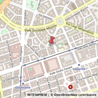 Mappa Via Pietro Borsieri, 3, 00195 Roma, Roma (Lazio)