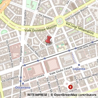 Mappa Via Carlo Poma,  4, 00195 Roma, Roma (Lazio)