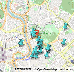 Mappa Viale David Lubin, 00196 Roma RM, Italia (0.963)