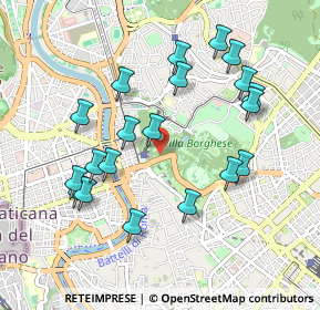 Mappa Viale David Lubin, 00196 Roma RM, Italia (1.035)