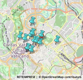 Mappa Viale David Lubin, 00196 Roma RM, Italia (1.37769)