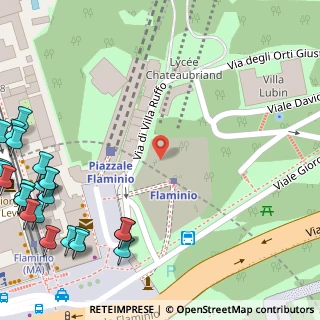 Mappa Via di Villa Ruffo, 00196 Roma RM, Italia (0.1)