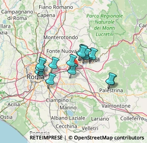 Mappa Via Massa di San Giuliano, 00100 Roma RM, Italia (9.86333)
