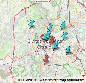 Mappa Via San Tommaso d'Aquino, 00100 Roma RM, Italia (2.83462)