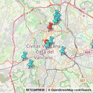 Mappa Via Pietro Borsieri, 00195 Roma RM, Italia (4.33182)