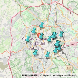 Mappa Via Pietro Borsieri, 00195 Roma RM, Italia (3.63706)