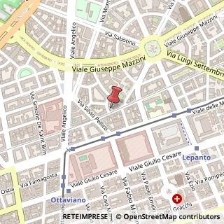 Mappa Via Fulcieri Paulucci de Calboli, 5, 00195 Roma, Roma (Lazio)