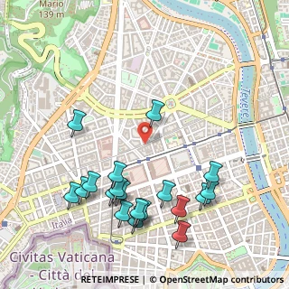 Mappa Via Pietro Borsieri, 00195 Roma RM, Italia (0.617)