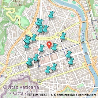 Mappa Via Pietro Borsieri, 00195 Roma RM, Italia (0.494)