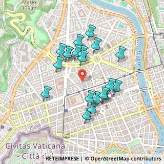 Mappa Via Pietro Borsieri, 00195 Roma RM, Italia (0.426)