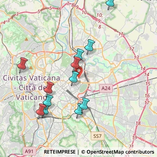 Mappa Via Casentino, 00161 Roma RM, Italia (4.4425)