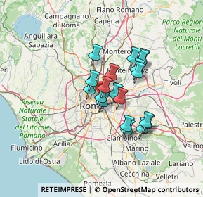 Mappa Via Casentino, 00161 Roma RM, Italia (10.2)