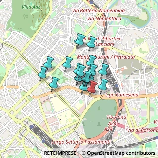 Mappa Via Carlo Bartolomeo Piazza, 00199 Roma RM, Italia (0.525)
