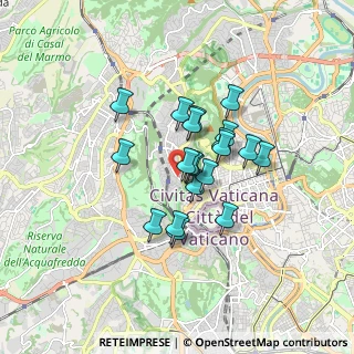 Mappa Piazza Giovenale, 00136 Roma RM, Italia (1.2805)