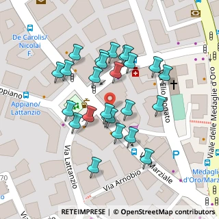Mappa Piazza Giovenale, 00136 Roma RM, Italia (0.0548)