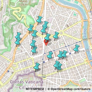 Mappa Via Gabriele Camozzi, 00195 Roma RM, Italia (0.48)