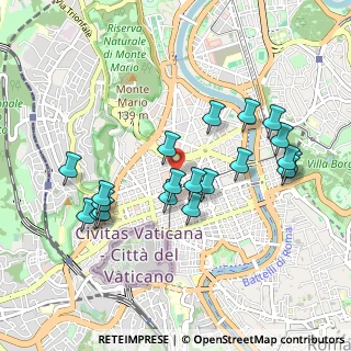 Mappa Via Gabriele Camozzi, 00195 Roma RM, Italia (0.984)