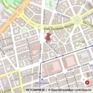 Mappa Via Silvio Pellico,  50, 00195 Roma, Roma (Lazio)