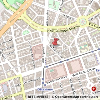 Mappa Via Silvio Pellico, 42, 00195 Roma, Roma (Lazio)