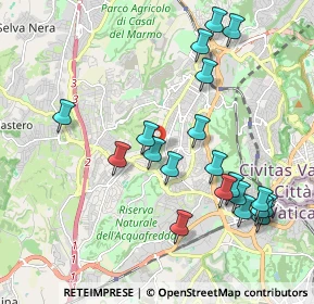 Mappa Via Zignago, 00168 Roma RM, Italia (2.2475)