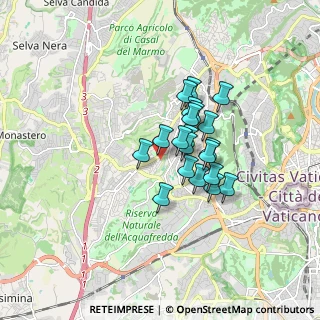 Mappa Via Zignago, 00168 Roma RM, Italia (1.233)