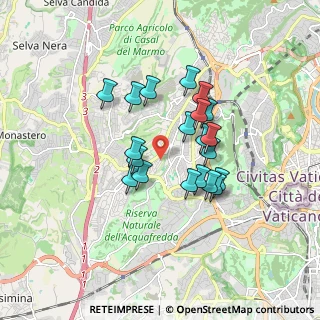 Mappa Via Zignago, 00168 Roma RM, Italia (1.4435)