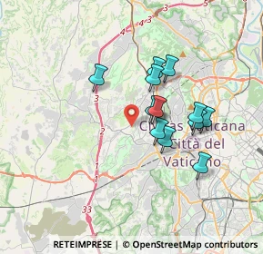 Mappa Via Zignago, 00168 Roma RM, Italia (3.005)