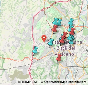 Mappa Via Zignago, 00168 Roma RM, Italia (3.79647)