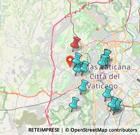 Mappa Via Zignago, 00168 Roma RM, Italia (4.09071)
