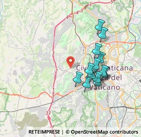 Mappa Via Monterosso Al Mare, 00168 Roma RM, Italia (3.43714)