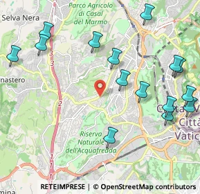 Mappa Via Monterosso Al Mare, 00168 Roma RM, Italia (2.68467)