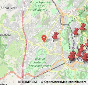 Mappa Via Monterosso Al Mare, 00168 Roma RM, Italia (3.847)