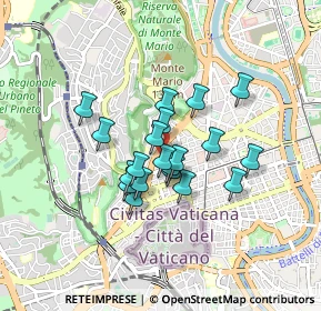 Mappa Via Raffaele Caverni, 00192 Roma RM, Italia (0.6445)