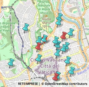 Mappa Via Giovanni Bovio, 00195 Roma RM, Italia (1.05421)