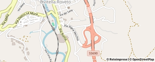 Mappa Civitella Roveto