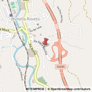 Mappa Via Vigna Vecchia, 31, 67054 Civitella Roveto, L'Aquila (Abruzzo)
