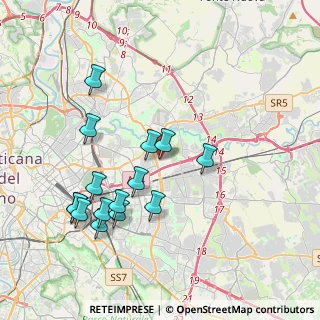 Mappa Via D'onofrio Edoardo, 00155 Roma RM, Italia (4.206)